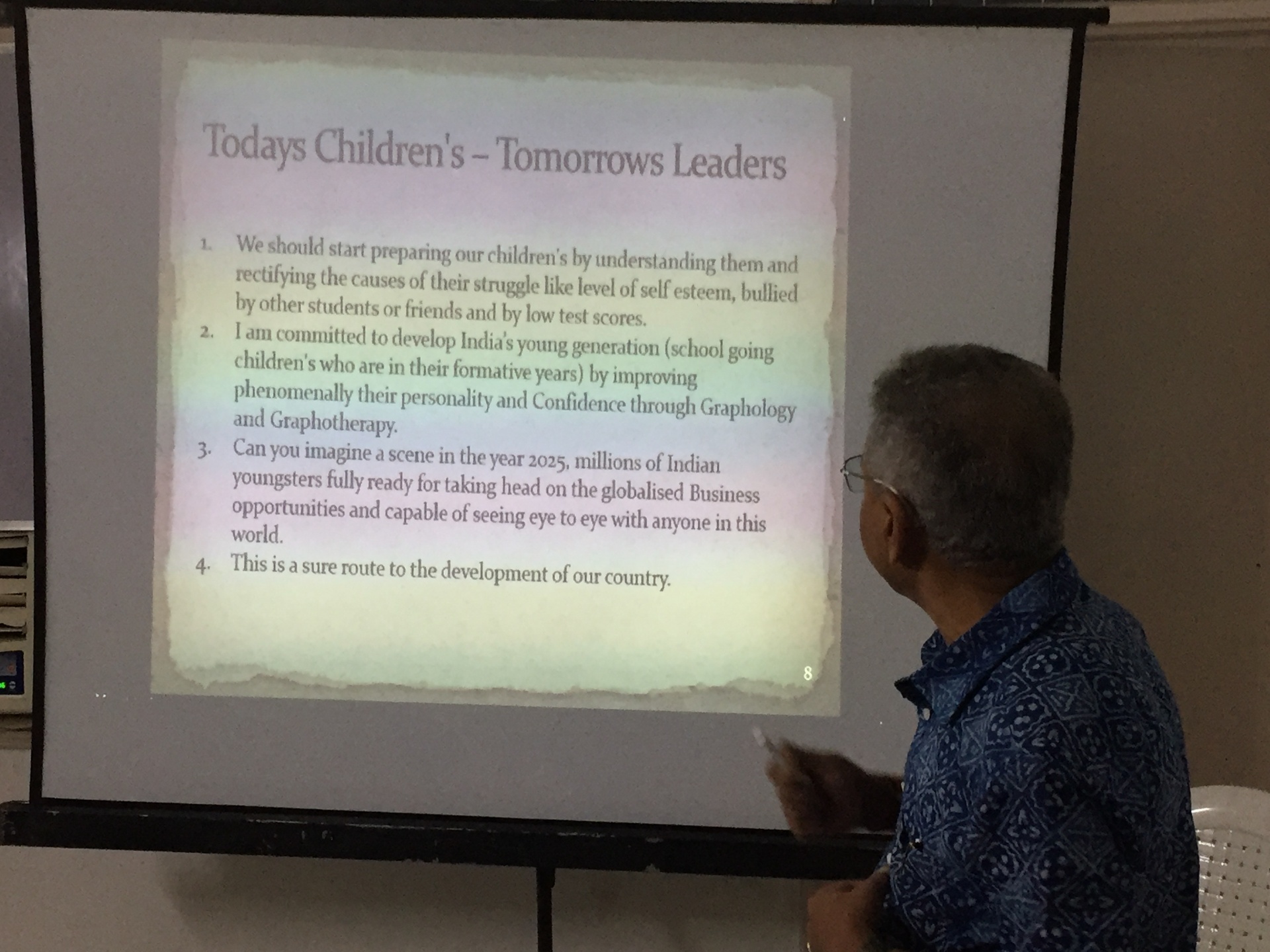 Mentoring India's young generation